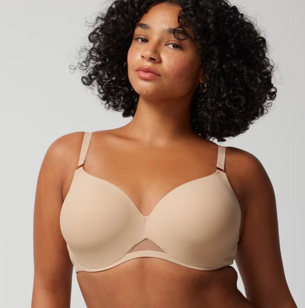 Soma Bodify Perfect Coverage Bra Warm Amber Womens Size 34DD Wired New